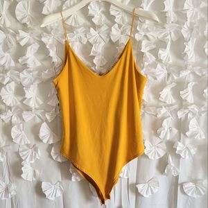 HOT Bright Yellow Ultra Soft Body Suit